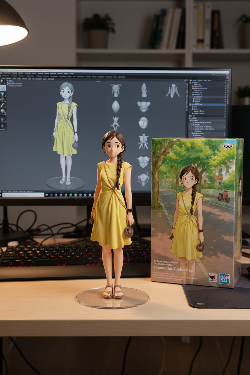 AI transformed miniature